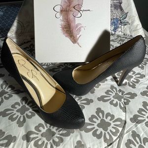 Jessica Simpson Black Rumba Snake